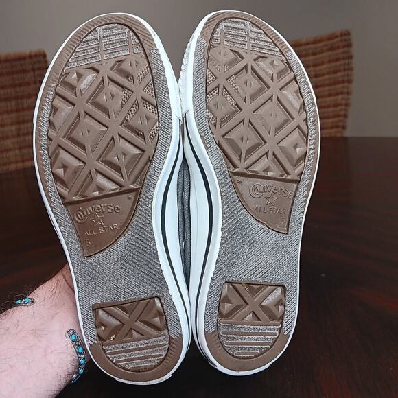 Coverse All-Star Low Canvas Sneakers Womens Size 7 Chuck Taylor Lace Up Shoes - Picture 10 of 10